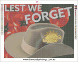 Anzac - lest we forget … Full Coverage of Diamonds - Made to Order