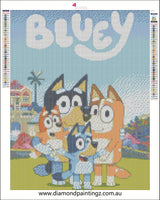 Bluey … Full Coverage of Diamonds - Made to Order