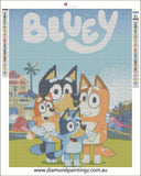 Bluey … Full Coverage of Diamonds - Made to Order