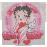 Betty Boop … - Full Coverage of Diamonds - Made to Order - round or square - poured glue or Double sided Tape Adhesive - Australian Company
