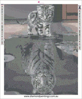 Big cat … Full Coverage of Diamonds - Made to Order