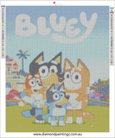 Bluey … Full Coverage of Diamonds - Made to Order