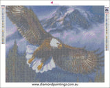 Eagle in Flight … Full Coverage of Diamonds - Made to Order