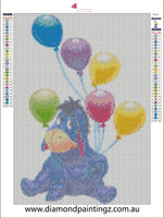 Eeyore Winnie the Pooh… Full Coverage of Diamonds - Made to Order
