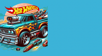 21 x Hot Wheels Custom stickers 5.5cm x 3cm
