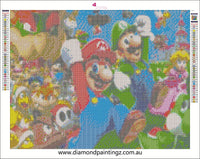 Mario… Full Coverage of Diamonds - Made to Order