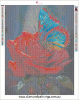 Butterfly flower  -  … Full Coverage Of Diamonds - Made to Order diamond painting