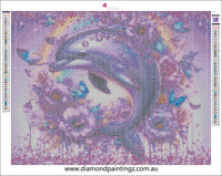 Dolphin  … Full Coverage of Diamonds - Made to Order