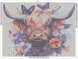 Highland Cow … Full Coverage of Diamonds - Made to Order