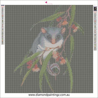 Australian Animal sugar Glider … - Full Coverage of Diamonds - Made to Order - round or square - poured glue or Double sided Tape Adhesive - Australian Company