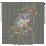 Australian Animal sugar Glider … - Full Coverage of Diamonds - Made to Order - round or square - poured glue or Double sided Tape Adhesive - Australian Company
