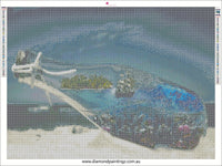 Beach Bottle … Full Coverage of Diamonds - Made to Order