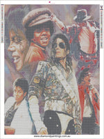 Micheal Jackson # 7 - Pre Order (made to order) - Full Drill - 60cm x 80cm