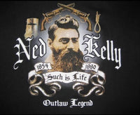 Ned Kelly Australia Outlaw … Full Coverage of Diamonds - Made to Order - round or square - poured glue or Double sided Tape Adhesive - Australian Company