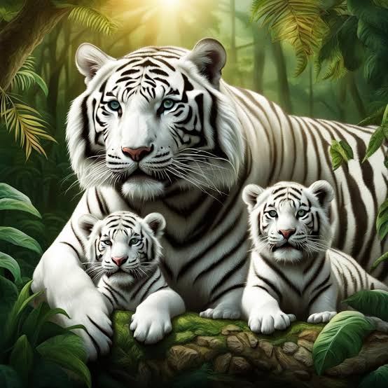 Tiger … - Full Coverage of Diamonds - Made to Order - round or square - poured glue or Double sided Tape Adhesive - Australian Company
