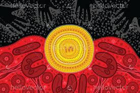 Australian Natives Aboriginal flag  … Full Coverage of Diamonds - Made to Order - round or square - poured glue or Double sided Tape Adhesive - Australian Company
