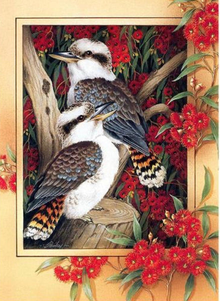 Kookaburra … Full Coverage of Diamonds - Made to Order
