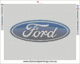 Ford logo … Full Coverage of Diamonds - Made to Order