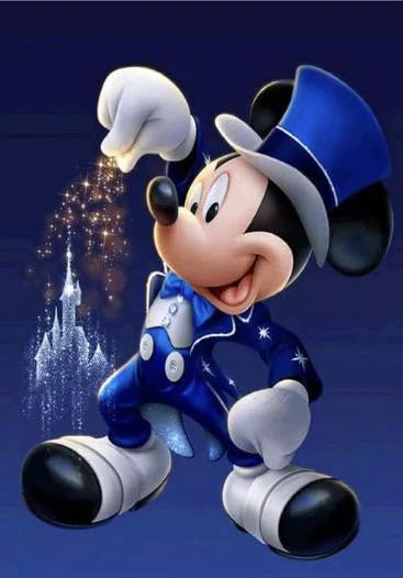 Cartoon Mouse … Full Coverage of Diamonds - Made to Order