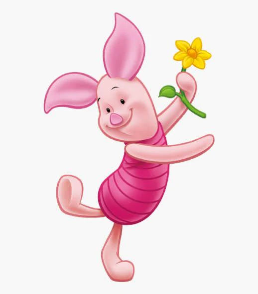 Winnie the Pooh piglet Cartoon pig … Full Coverage of Diamonds - Made to Order