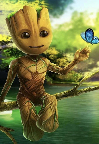 Cartoon tree man … Full Coverage of Diamonds - Made to Order