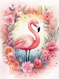 Flamingo … Full Coverage of Diamonds - Made to Order