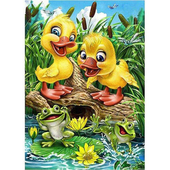 Duck  … Full Coverage of Diamonds - Made to Order