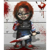 Chucky Horror Doll … Full Coverage of Diamonds - Made to Order