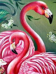 Flamingo … Full Coverage of Diamonds - Made to Order