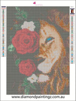 Tiger flowers  … Full Coverage of Diamonds - Made to Order