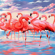 Flamingo … Full Coverage of Diamonds - Made to Order