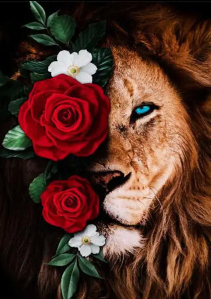 Tiger flowers  … Full Coverage of Diamonds - Made to Order