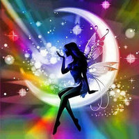 Fairy diamond painting.  Made to order … - Full Coverage of Diamonds