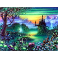 Forest diamond painting - * Made to order …Full Coverage Of Diamonds