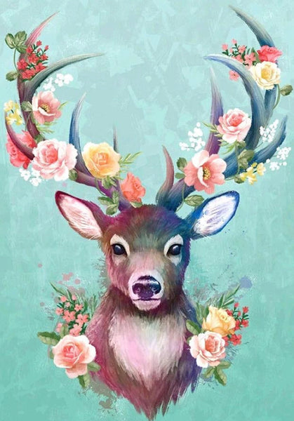Deer # 2 - * Made to order … Full Coverage Of Diamonds