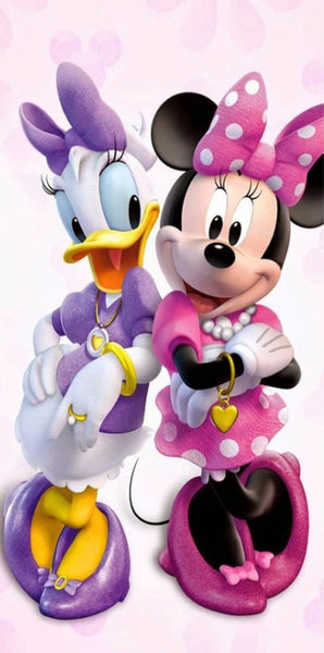 Duck and Mouse * Pre Order (Made to order) …   - Full Coverage Of Diamonds