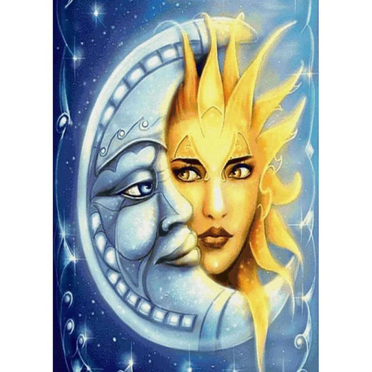 Sun and Moon - … Full Coverage Of Diamonds - Made to Order