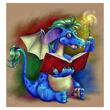 Dragon #6 Diamond Painting … - Full Coverage of Diamonds - Made to order
