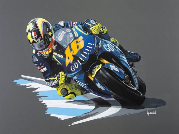 Valentino Rossi # 2  - * Pre Order (Made to order) motorbike  …  Full Coverage Of Diamonds