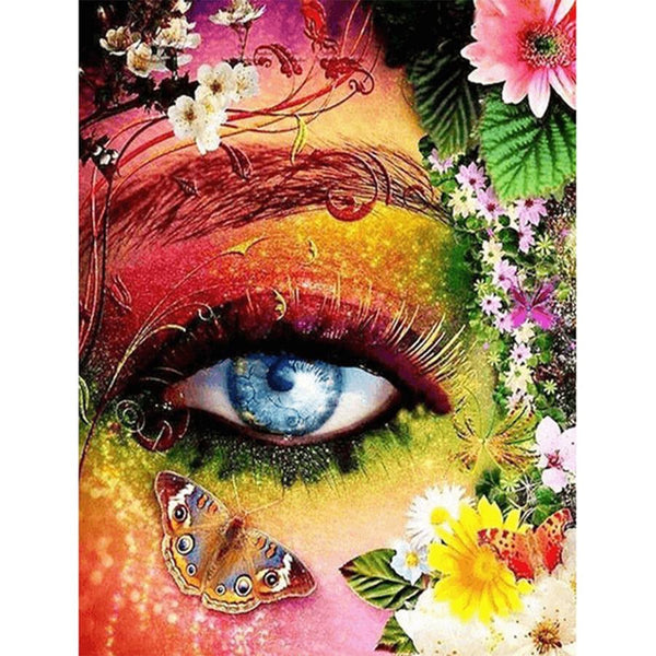 Eye diamond painting - * Made to order …Full Coverage Of Diamonds