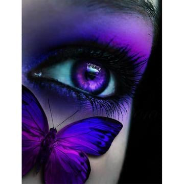 Butterfly eye .. Full Coverage Of Diamonds - Made to Order