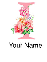 Alphabet Personalised Letter I * Pre Order (Made to order) … - Full Coverage of Diamonds