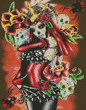 Skull lover 11 - * Pre Order (Made to order) … Full Coverage Of Diamonds
