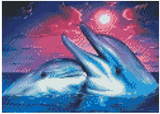Dolphin # 5 - * Made to order … Full Coverage Of Diamonds