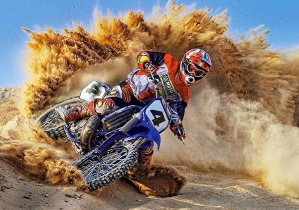 Motorbike motocross * Made to order … - Full Coverage Of Diamonds