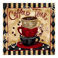 Coffee Time … - Full Coverage of Diamonds - Made to Order