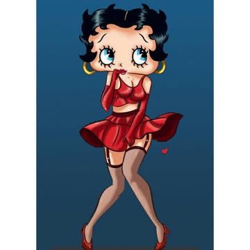 Betty Boop # 3 - * Made to order … Full Coverage Of Diamonds