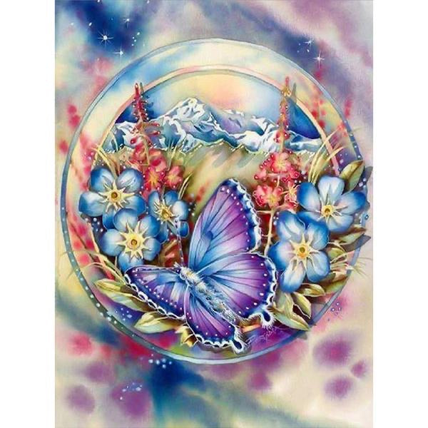 Butterflies #11- * Made to order … Full Coverage Of Diamonds