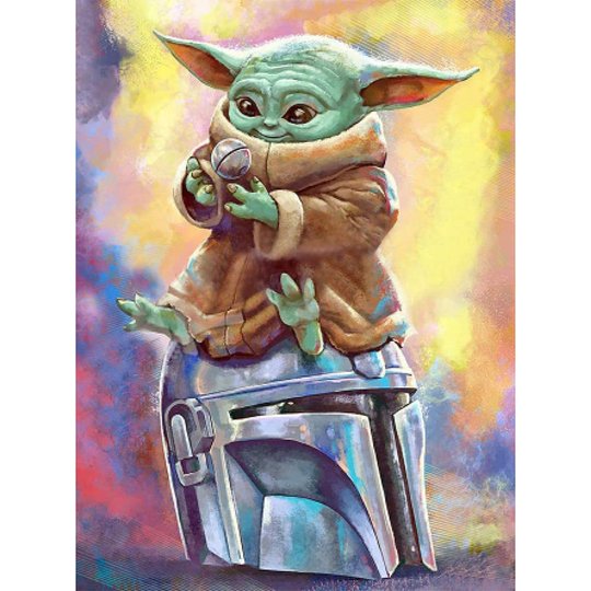 Yoda # 4 - * Pre Order (Made to order) … Full Coverage Of Diamonds
