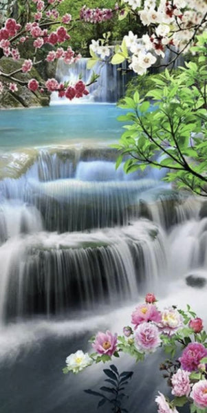 Waterfall * Pre Order (Made to order) … Waterfall  - Full Coverage Of Diamonds